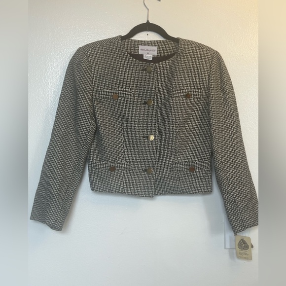 Stephen Douglass LTD Crop Padded Blazer - Picture 2 of 14